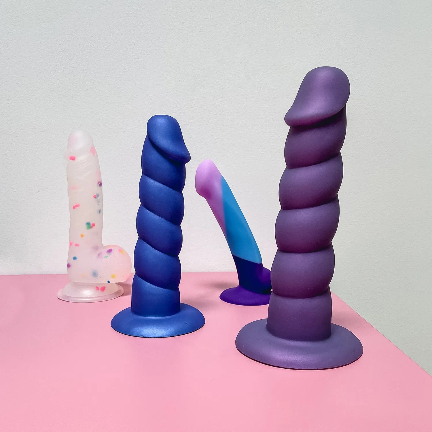 8" Pure Love Silicone Dildo