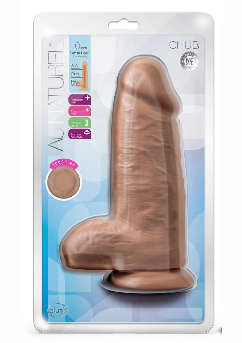 Au Naturel Chub Dildo with Suction Cup