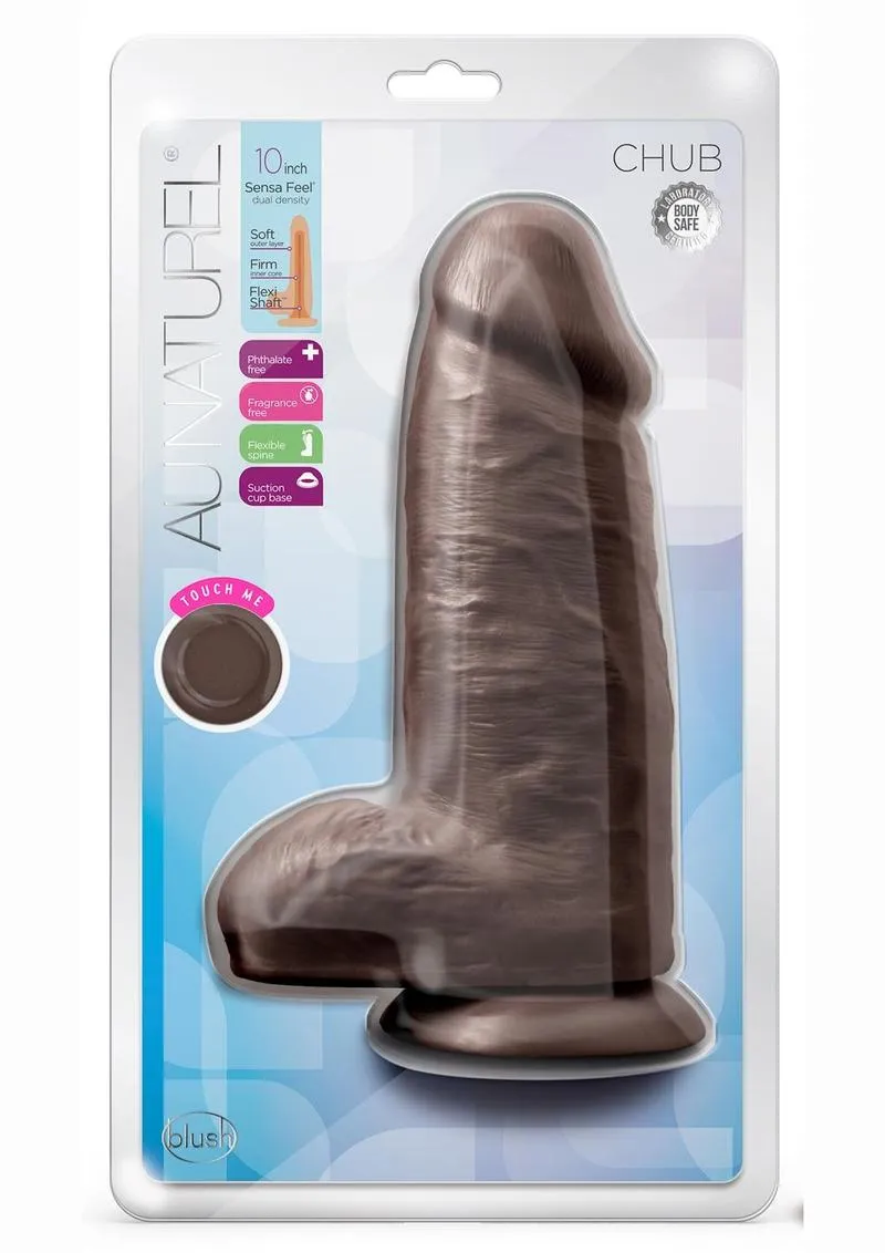 Au Naturel Chub Dildo with Suction Cup