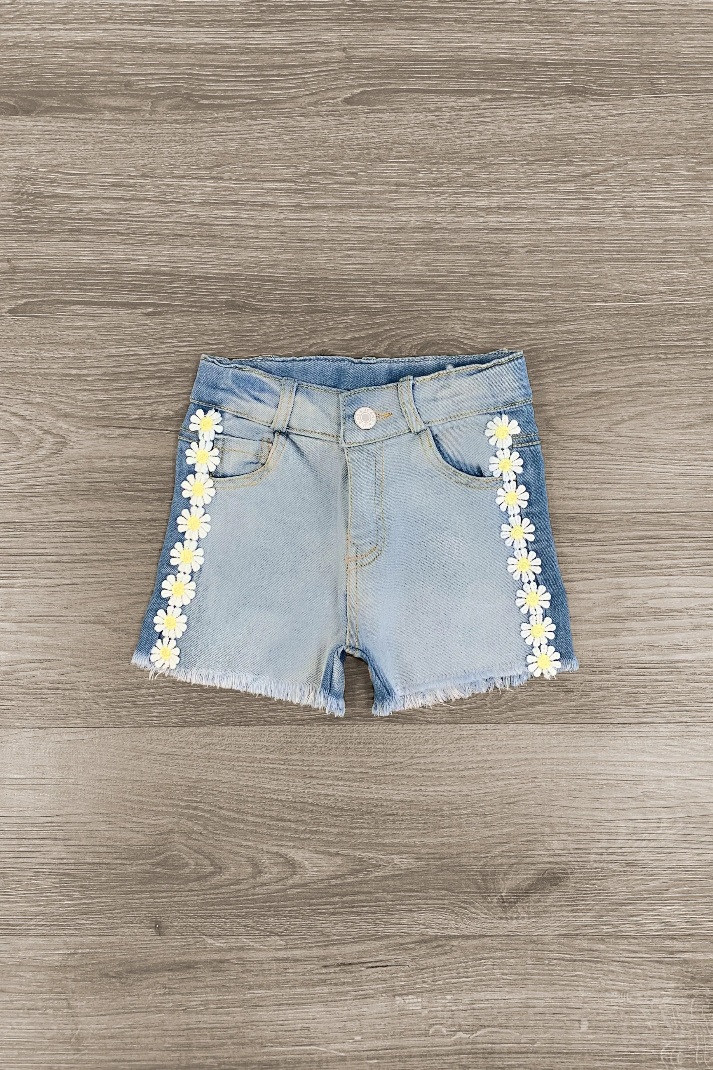 Daisy Denim Shorts