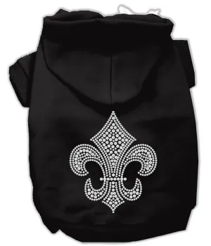 Fleur De Lis Hoodies Black Xxxl(20)