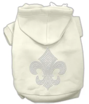 Fleur de lis Hoodies Cream XXL (18)