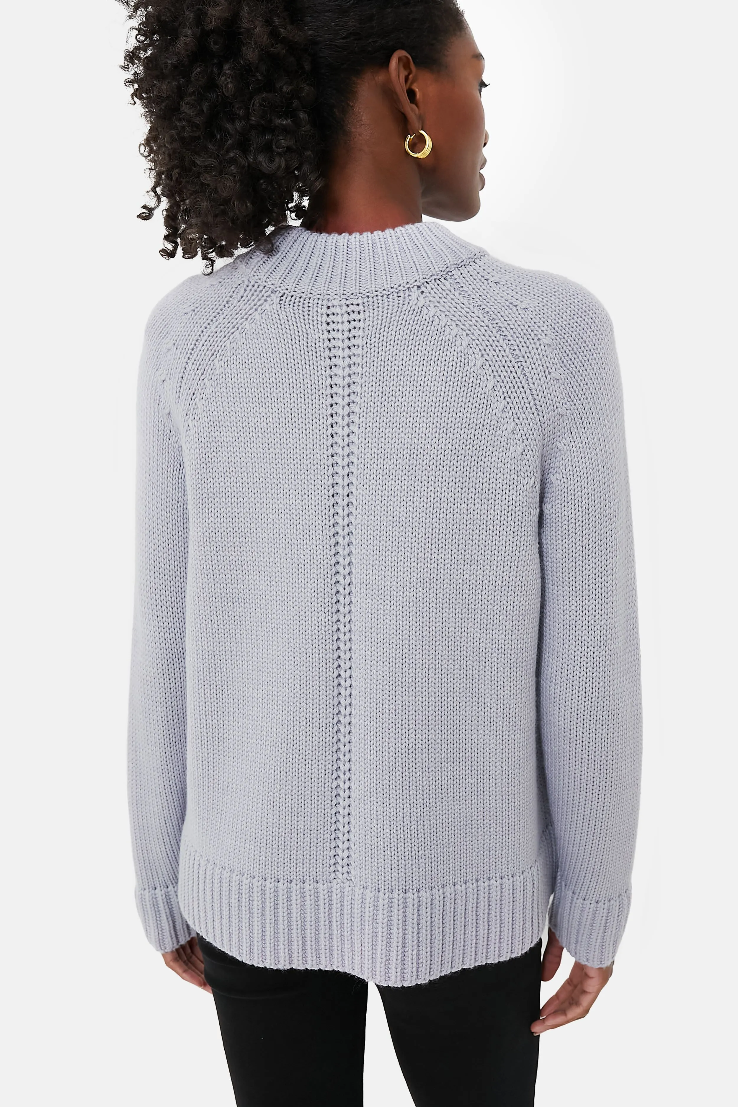 Gray Claude Crewneck Sweater