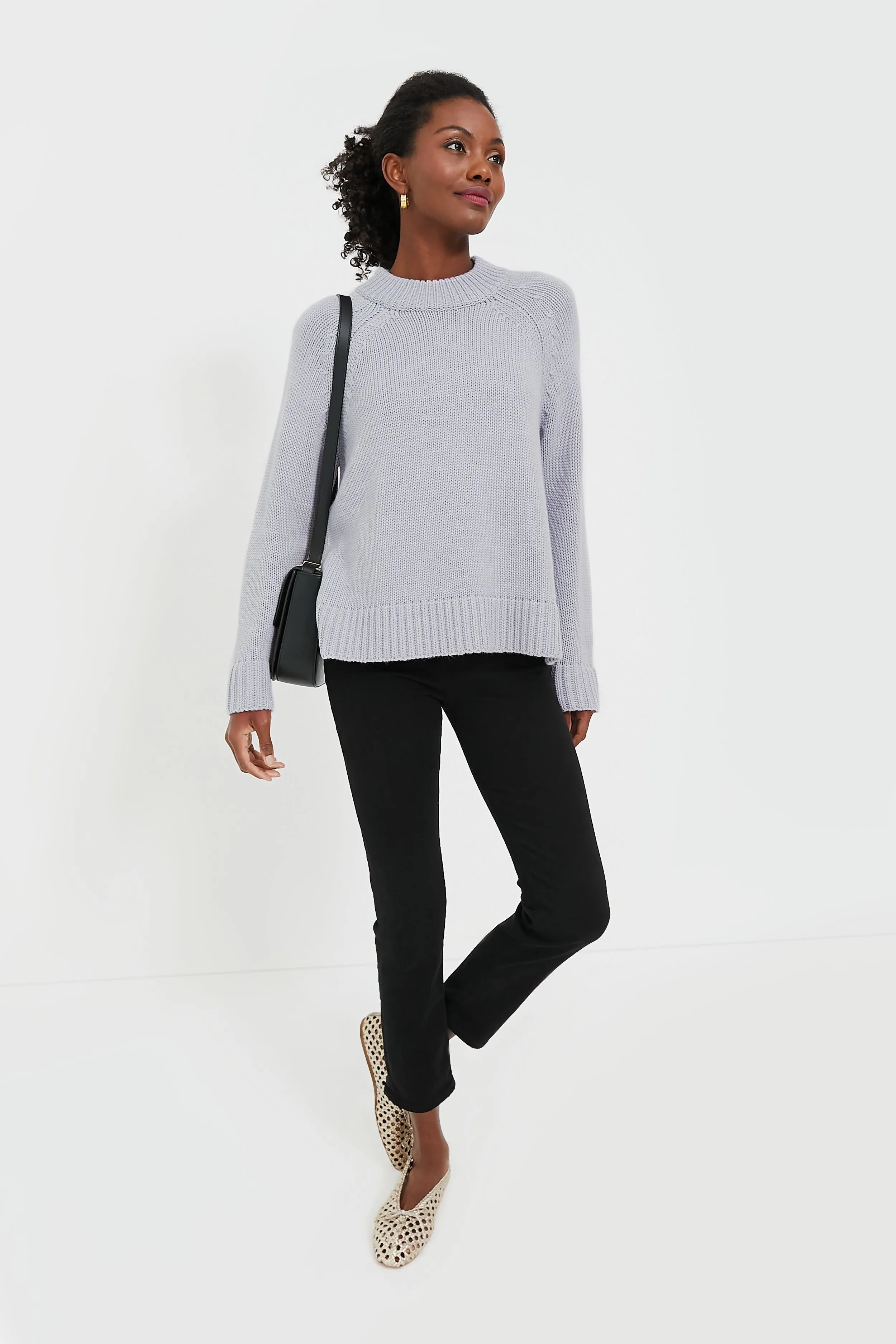 Gray Claude Crewneck Sweater