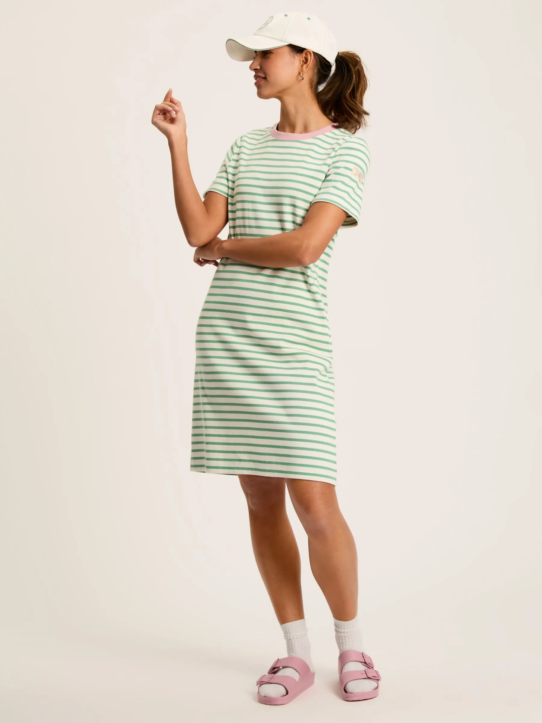 Joules Eden Jersey T-Shirt Dress