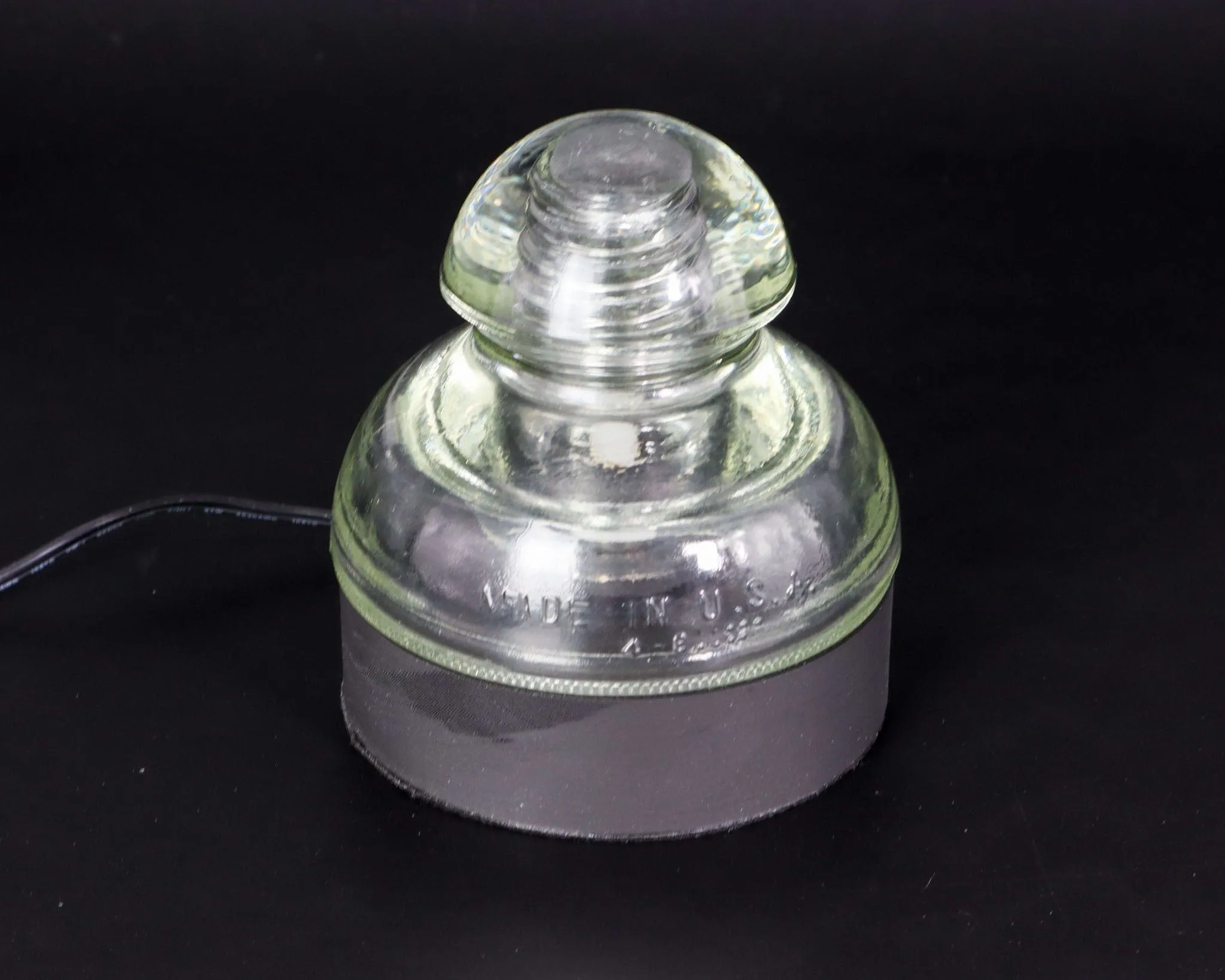 Lamp Base for "Hemingray-71" Glass Insulators