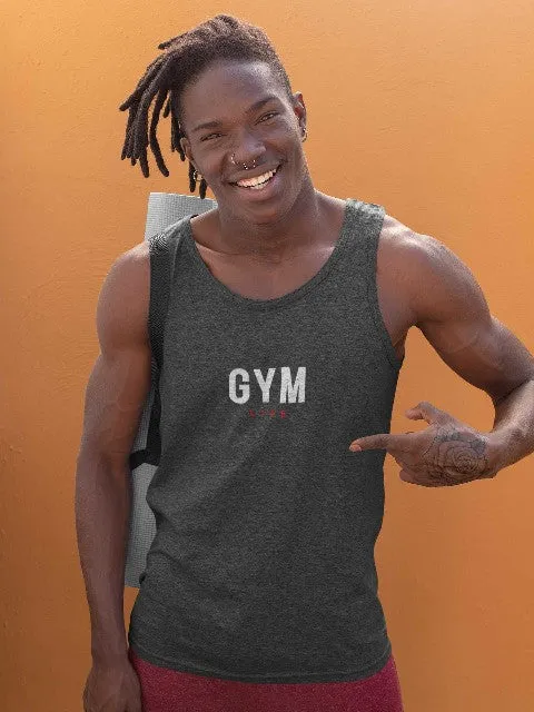 Mens Vest Tops  'Gym Life' Design