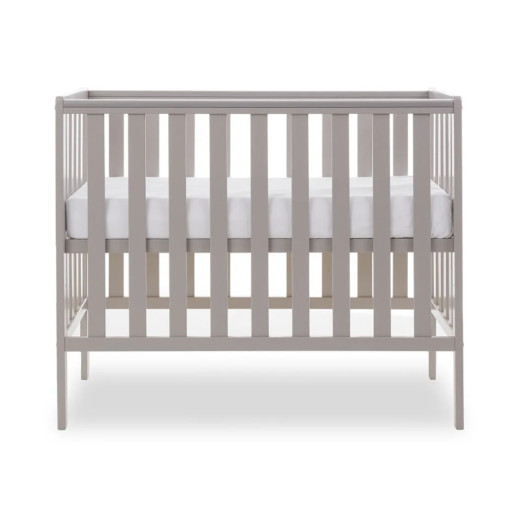 Obaby Bantam Space Saver Cot (Warm Grey)