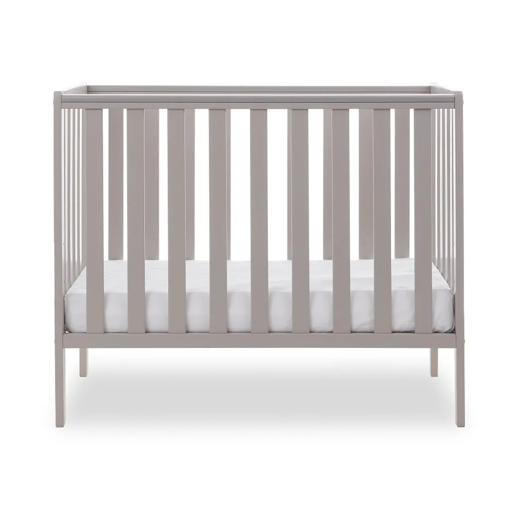 Obaby Bantam Space Saver Cot (Warm Grey)