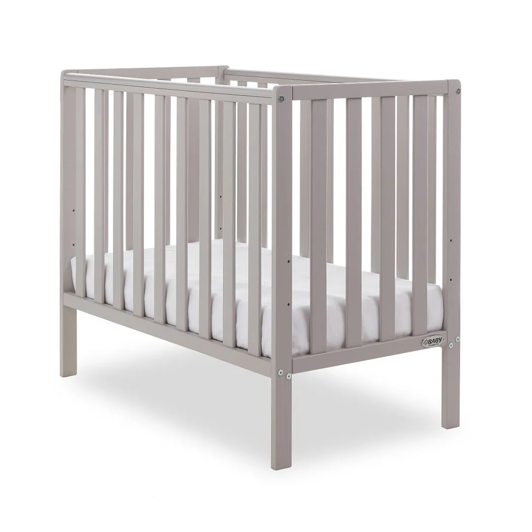 Obaby Bantam Space Saver Cot (Warm Grey)