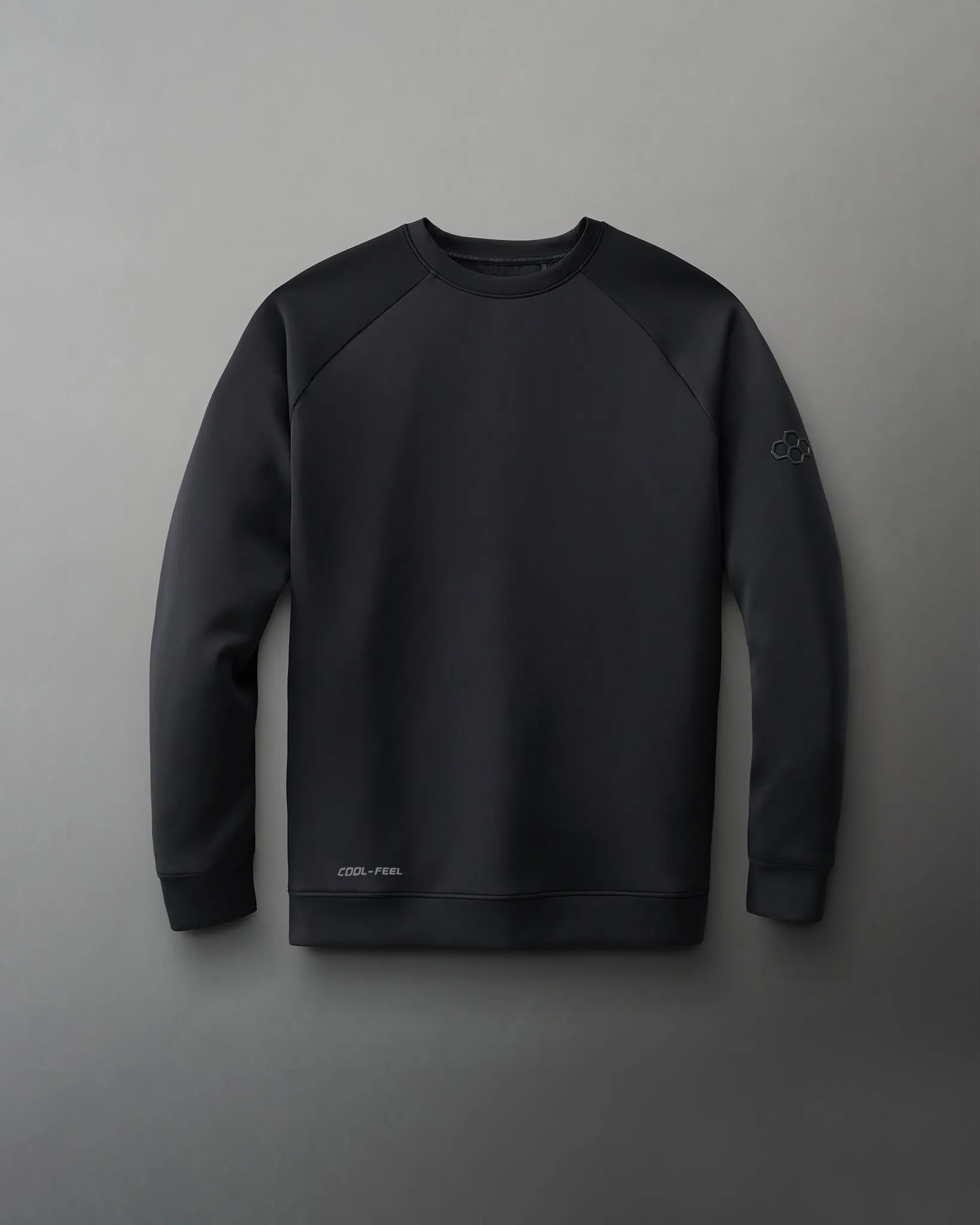 RUDIS COOL-FEEL Crewneck - Black