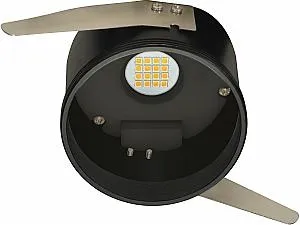 Satco S9500 - Fixtures LED Downlight Retrofit - 4 Inch Base Unit - 10.5 Watt - 2700 Kelvin - Black Finish