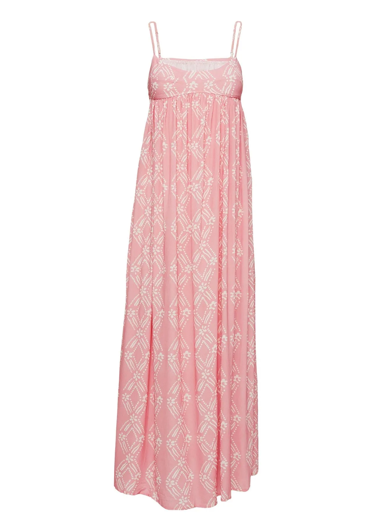 Seabreeze Maxi Dress Pink Curve