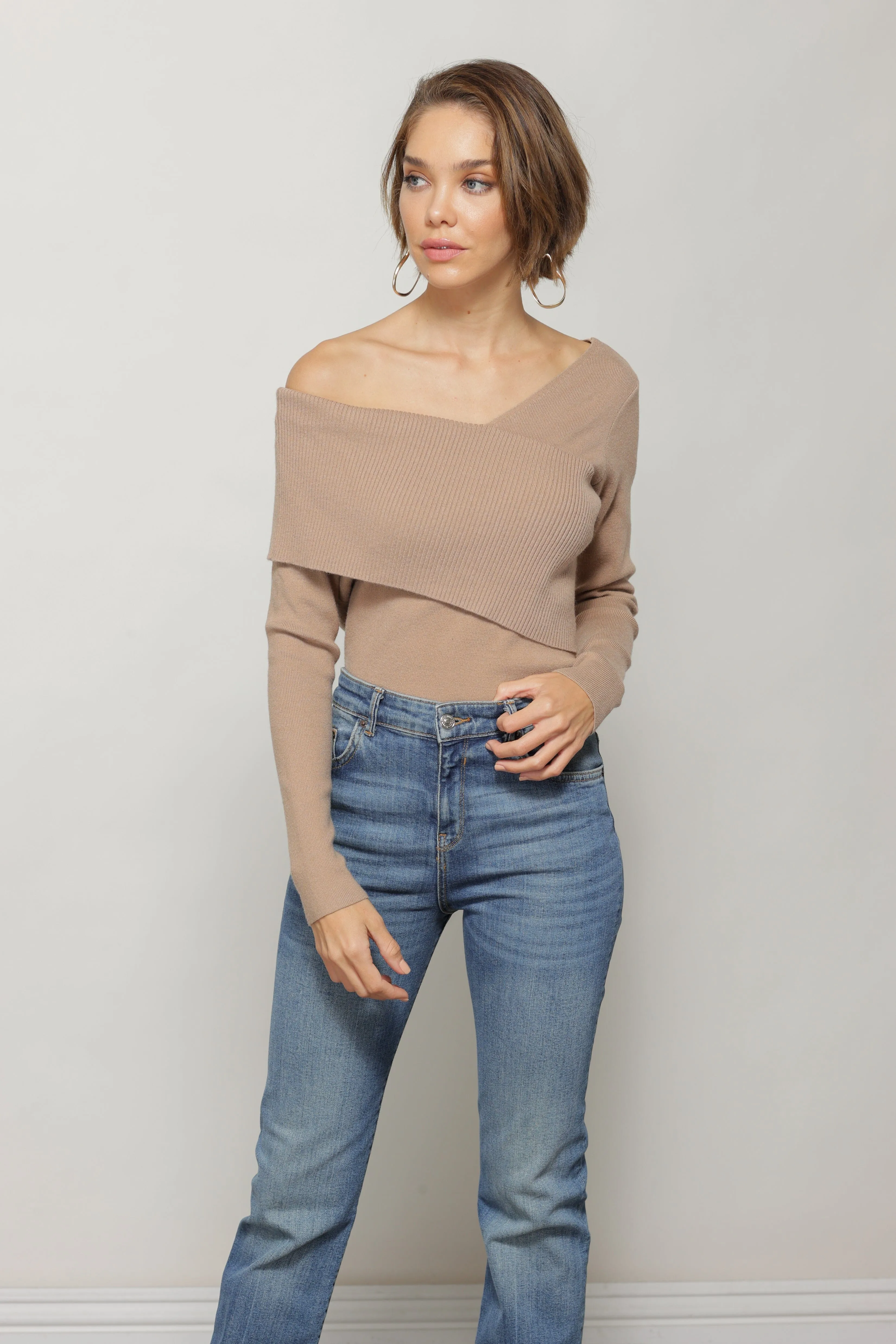 Sylvie Sweater | Taupe