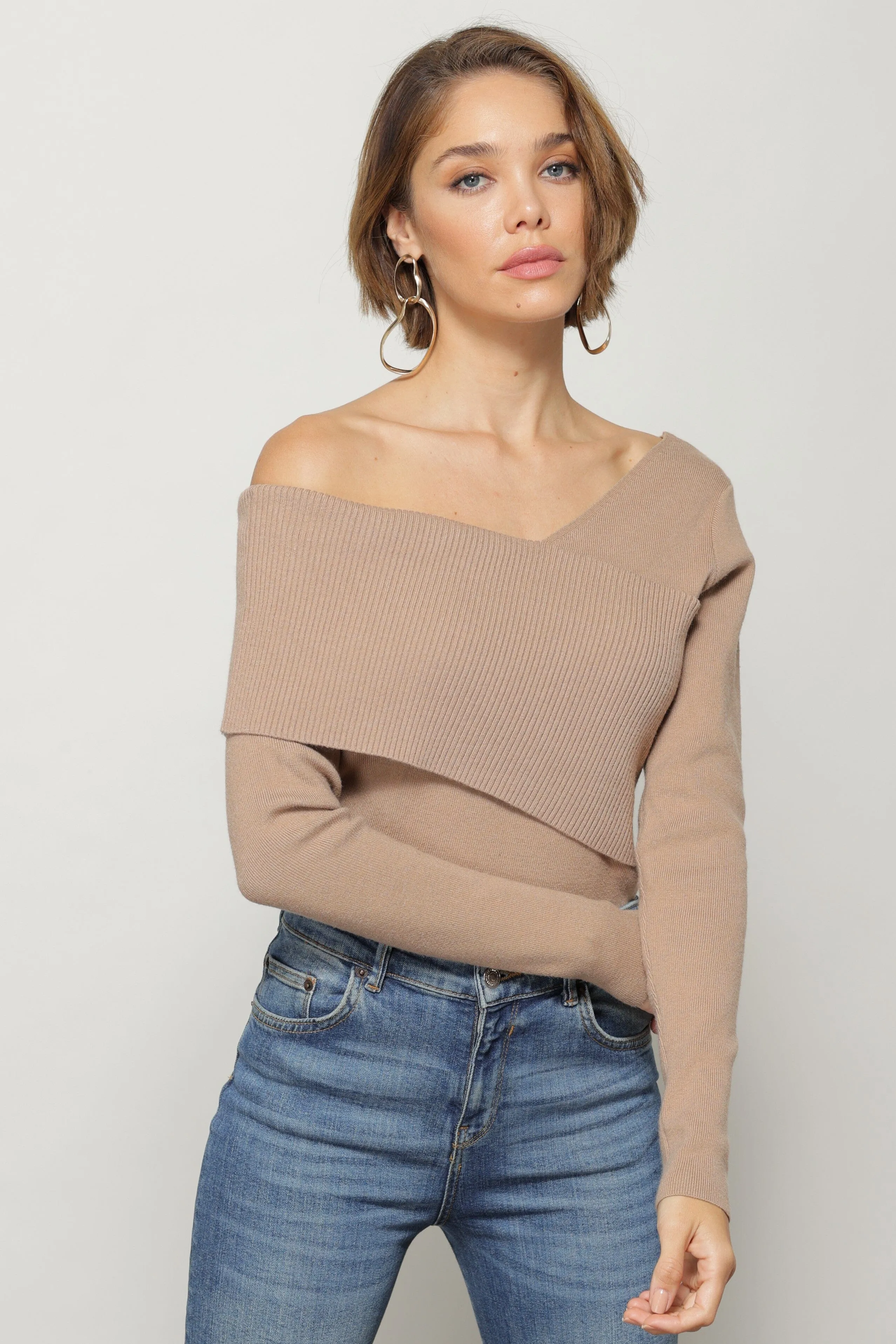 Sylvie Sweater | Taupe