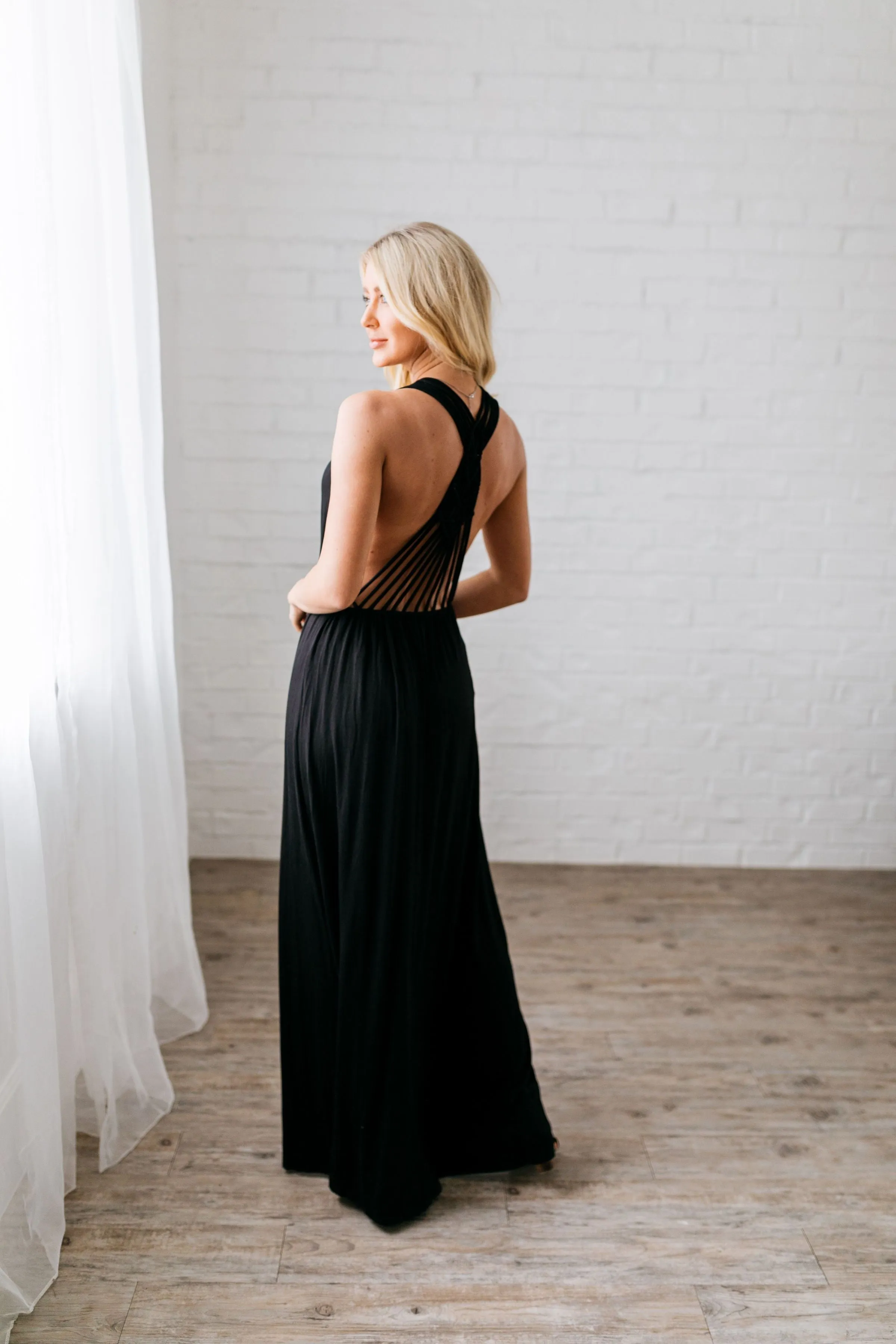 Topaz Bay Maxi In Black